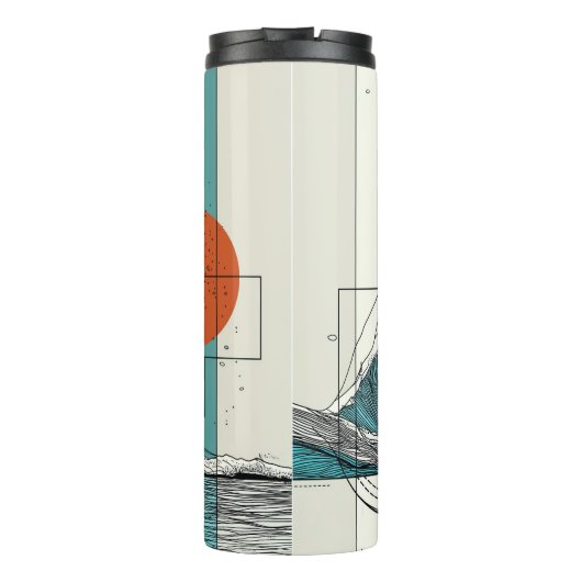 Thermische Waage Thermosbecher (Rückseite)