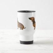 Thermischer Becher daschund Reisebecher (Mittel)