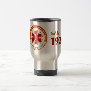 Thermischer Becher Logomarca SAMU 192 Reisebecher