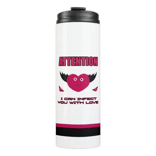 Thermischer Feuerklatscher Thermosbecher (Vorderseite)