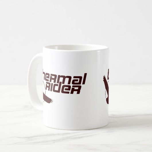 Thermischer Reiter Kaffeetasse (Vorderseite Links)