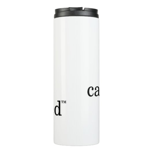 Thermisches Doppeltes ummauerte Flasche (Rückseite)