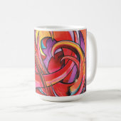 "Thermisches Gleichgewicht " Kaffeetasse (VorderseiteRechts)