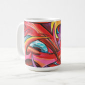 "Thermisches Gleichgewicht " Kaffeetasse (Vorderseite Links)