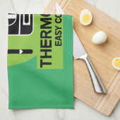 Thermo Koch Novelty Cook Geschirrtuch (Viertel Falte)