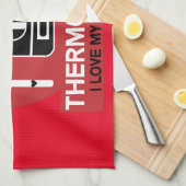 Thermo Koch Novelty Küchentuch (Viertel Falte)