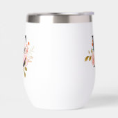 Thermobecher für Wein mit Buchstabe E (Links)