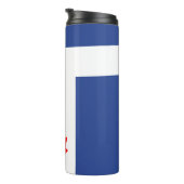 Thermobecher mit Flagge von Toronto, Kanada Thermosbecher (Nach rechts gedreht)