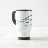 Thermobecher | Mug | Youngtimer | RetroCar | 90er Reisebecher (Vorderseite Links)