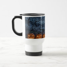 Thermobecher-Reise-Tasse mit Halloween-Design