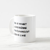 thermodynamicist, awesome kaffeetasse (Vorderseite Links)