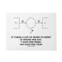 Thermodynamik braucht viel Arbeit