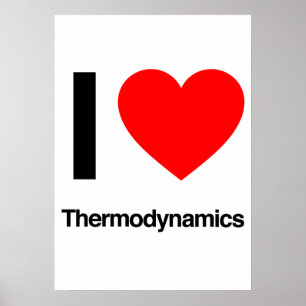 Thermodynamik in der Liebe Poster
