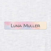 Thermoklebrige aquarelle Minimaletiketten Etiketten (Design 1)