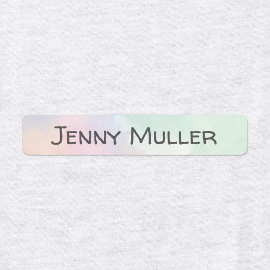 Thermoklebrige aquarelle Minimaletiketten Etiketten (Design 2)