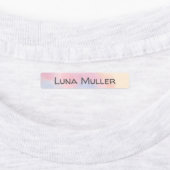 Thermoklebrige aquarelle Minimaletiketten Etiketten (Befestigt)