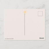 Thermometer am Miami Beach Ocean Drive (Datum einf Postkarte (Rückseite)