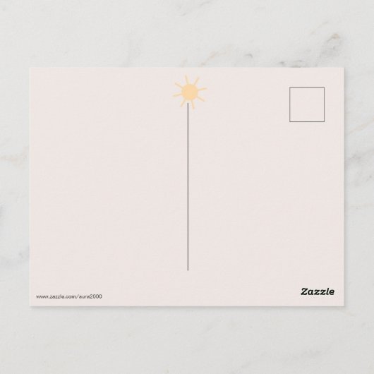 Thermometer am Miami Beach Ocean Drive (Datum einf Postkarte (Rückseite)