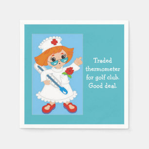Thermometer für Golf Club - Gutes Geschäft Serviette