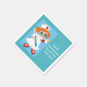 Thermometer für Golf Club - Gutes Geschäft Serviette (Ecke)