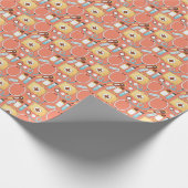 Thermometer für medizinisches Muster Geschenkpapier (Ecke)