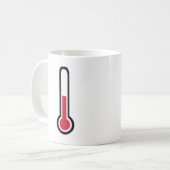 Thermometer Kaffeetasse (Vorderseite Links)