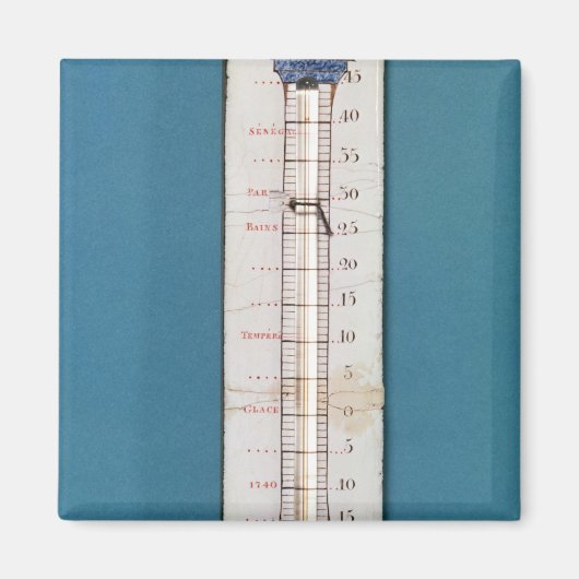 Thermometer mit einer sensygischen Motorhaube über Magnet (Vorne)