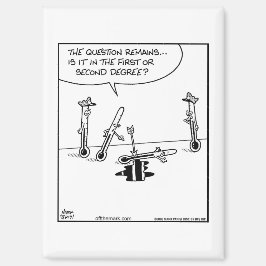 Thermometer Murder 1st or 2nd degree Magnet