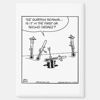 Thermometer Murder 1st or 2nd degree Magnet