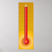 Thermometer Poster (Vorne)