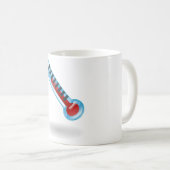 Thermometer-Temperatur Kaffeetasse (VorderseiteRechts)