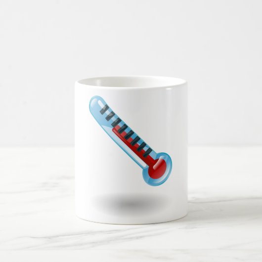 Thermometer-Temperatur Kaffeetasse (Mittel)