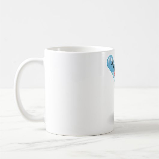 Thermometer-Temperatur Kaffeetasse (Links)