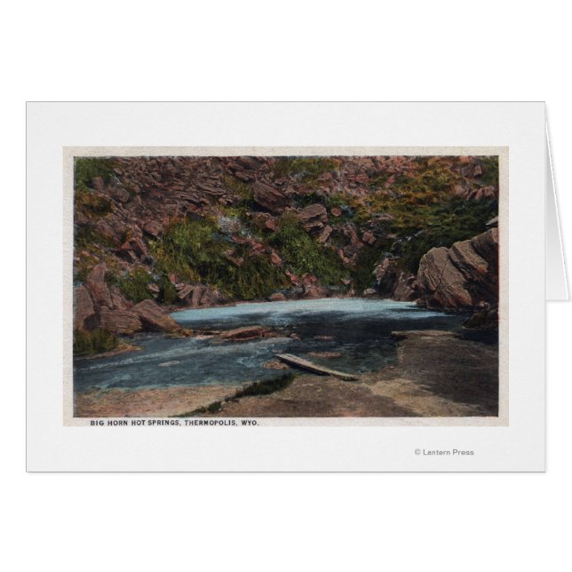 Thermopolis, WY - Hot Springs View (Vorderseite (Horizontal))