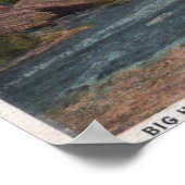 Thermopolis, WY - Hot Springs View Poster (Ecke)