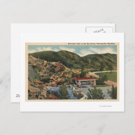 Thermopolis, Wyoming Postkarte (Vorne/Hinten)