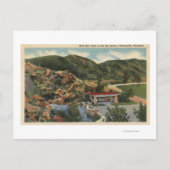 Thermopolis, Wyoming Postkarte (Vorderseite)