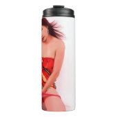 Thermosbecher | warm oder cool mit mir (Vorderseite)