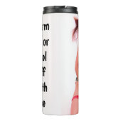 Thermosbecher | warm oder cool mit mir (Rückseite)