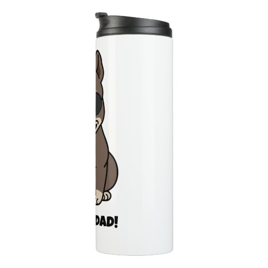 Thermosbeker, ein perfektes Geschenk für Papa. Thermosbecher (Nach rechts gedreht)