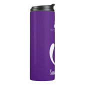 Thermoschäumer für die weiße Katze Thermosbecher (Nach links gedreht)