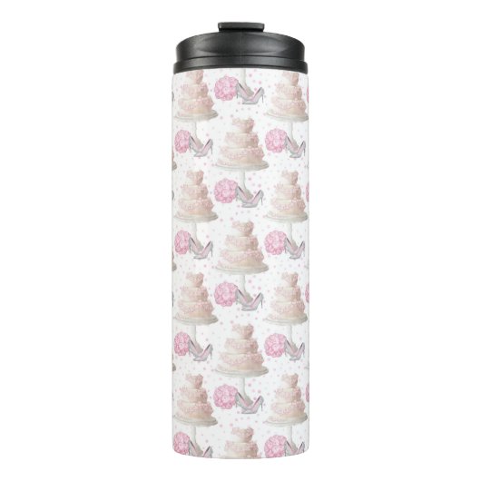 Thermoschäumer für Hochzeitstorte Thermosbecher (Vorderseite)