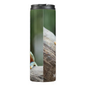 Thermostabiler für benutzerdefinierter Text Thermosbecher (Rückseite)