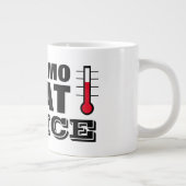 Thermostat Police lustig große Jumbo Größe Jumbo-Tasse (Rechts)