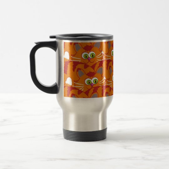 Thermotasse-Katzengesichter Reisebecher