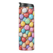 Thermotasse mit farbigen Steinen Thermosbecher (Nach rechts gedreht)