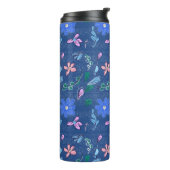 Thermotumbler für heiße oder kalte Getränke. Thermosbecher (Nach links gedreht)