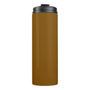 Thermotumbler massiv braun thermosbecher