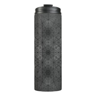 Thermotumbler mit Geo-Design Thermosbecher