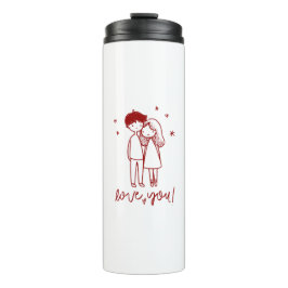 Thermotumbler - Sentimentale Liebesreihe Thermosbecher